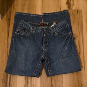 Ariat Men's FR Relaxed Fit Blue Jeans